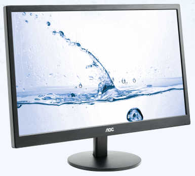 24" AOC M2470SWH Full HD 5ms DVI LED Monitor