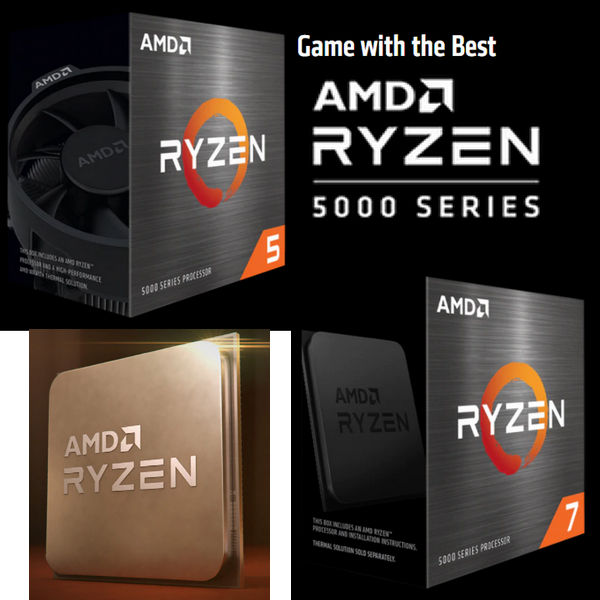 AMD Ryzen 5000 series <b>Ryzen 5 5600X</b> 6 cores 3.7GHz Max 4.6GHz 32MB Cache Socket AM4 CPU
