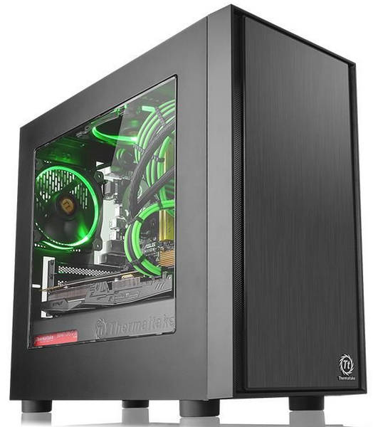 Thermaltake Versa H17 Micro ATX mATX Case with Side Window Panel