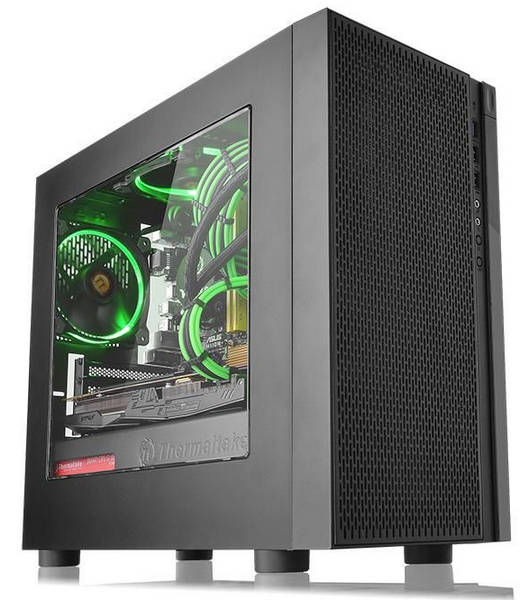 Thermaltake Versa H18 Micro ATX mATX Case with Side Window Panel