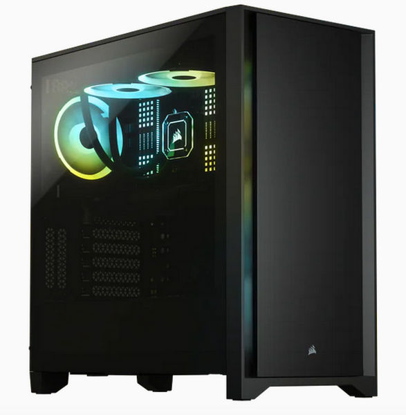 Corsair 4000D Tempered Glass ATX Case with Window Side Panel