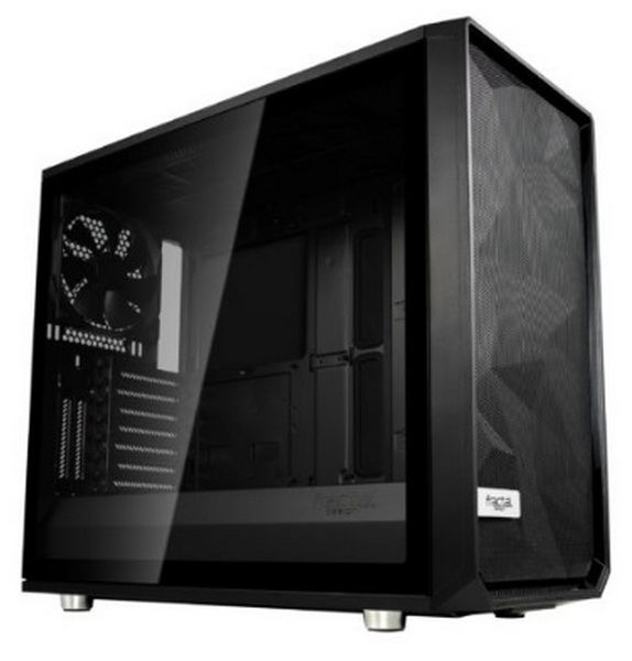 Fractal Design Meshify S2 Dark Tempered Glass Black Tower Case with Side Window
