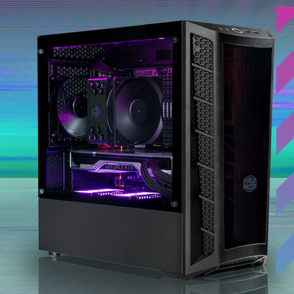 Coolermaster MasterBox MB320L Micro/Mini-ITX Tower Case with Side Window Panel