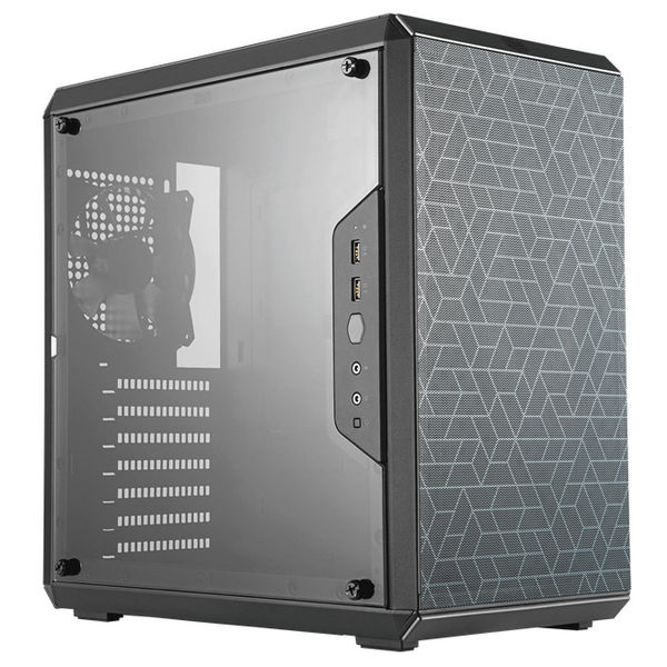 Cooler Master MasterBox Q500L Highly Compact Standard ATX Case with Side Window Panel