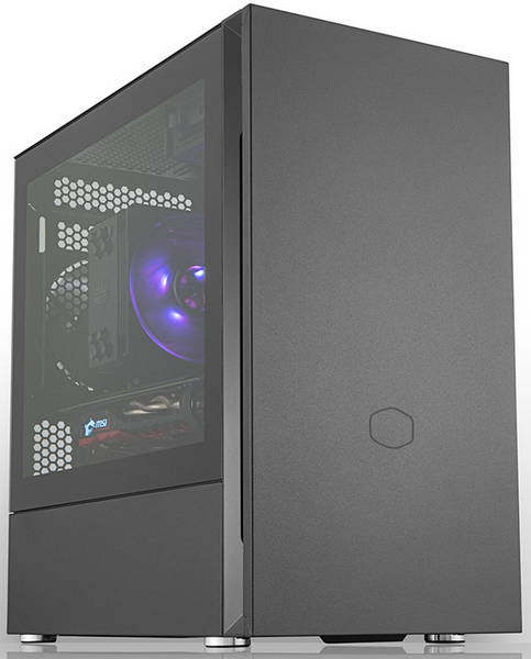 Coolermaster Silencio S400 TG Micro/Mini-ITX Tower Case with Side Window Panel