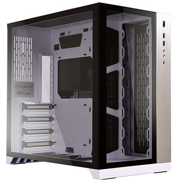 Lian Li PC o11 Dynamic White Tower Case E-ATX with Side Window Panel