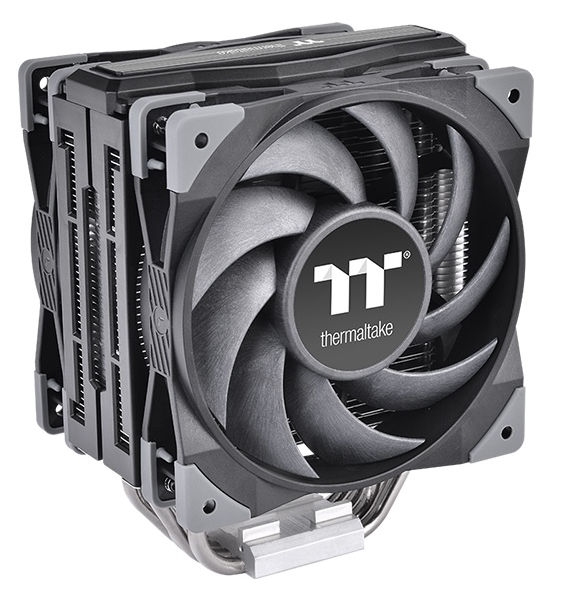 Thermaltake TOUGHAIR 510 2x120mm PWM Fans Support Intel LGA1700, LGA1200, LGA115x, AMD AM4, AM3, AM2, FM2, FM1 CPU Cooler