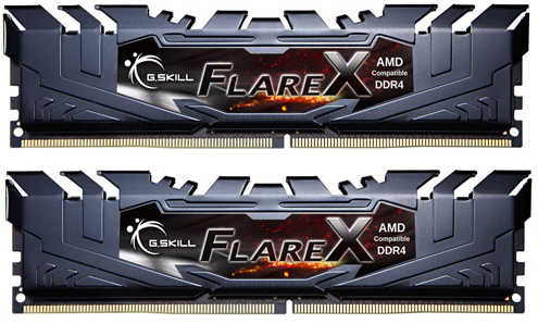 32GB DDR4 G.Skill Flare X F4-3200C16D-32GFX 3200MHz CL16-18-18-38 1.35V (2x16GB)