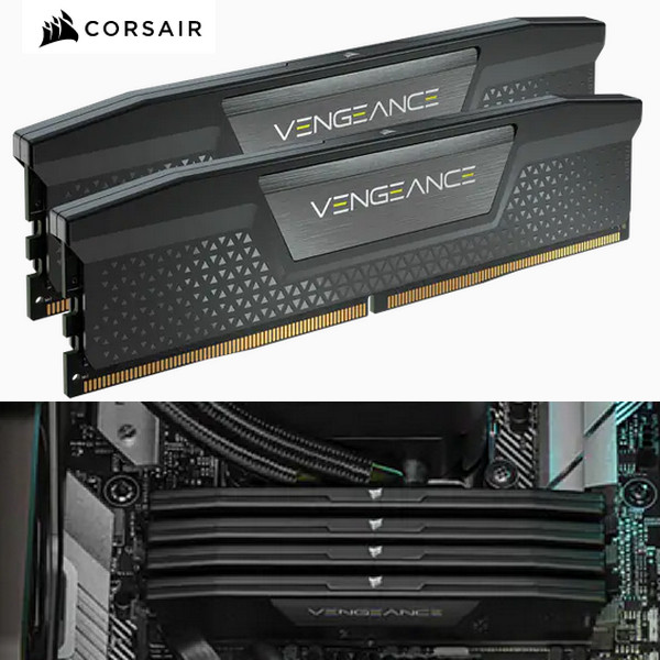 64GB DDR5 Corsair CMK64GX5M2B5600Z40 VENGEANCE 5600MHz C40 (2x32GB)