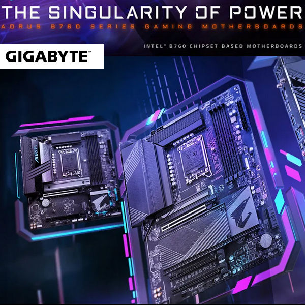 Gigabyte B760M AORUS ELITE AX DDR4 WIFI Intel 13th/12th LGA1700 mATX Motherboard