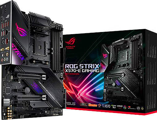 ASUS ROG-STRIX-X570-E-GAMING AMD X570 Ryzen AM4, Gaming Motherboard