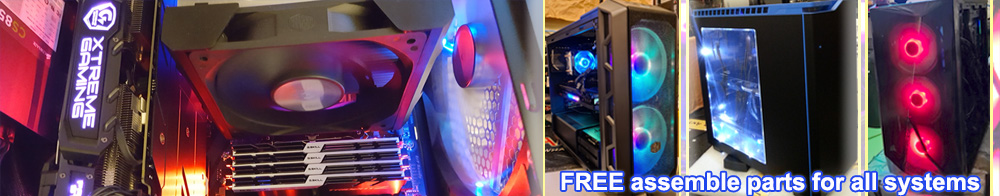 FREE assemble hardware for all the systems